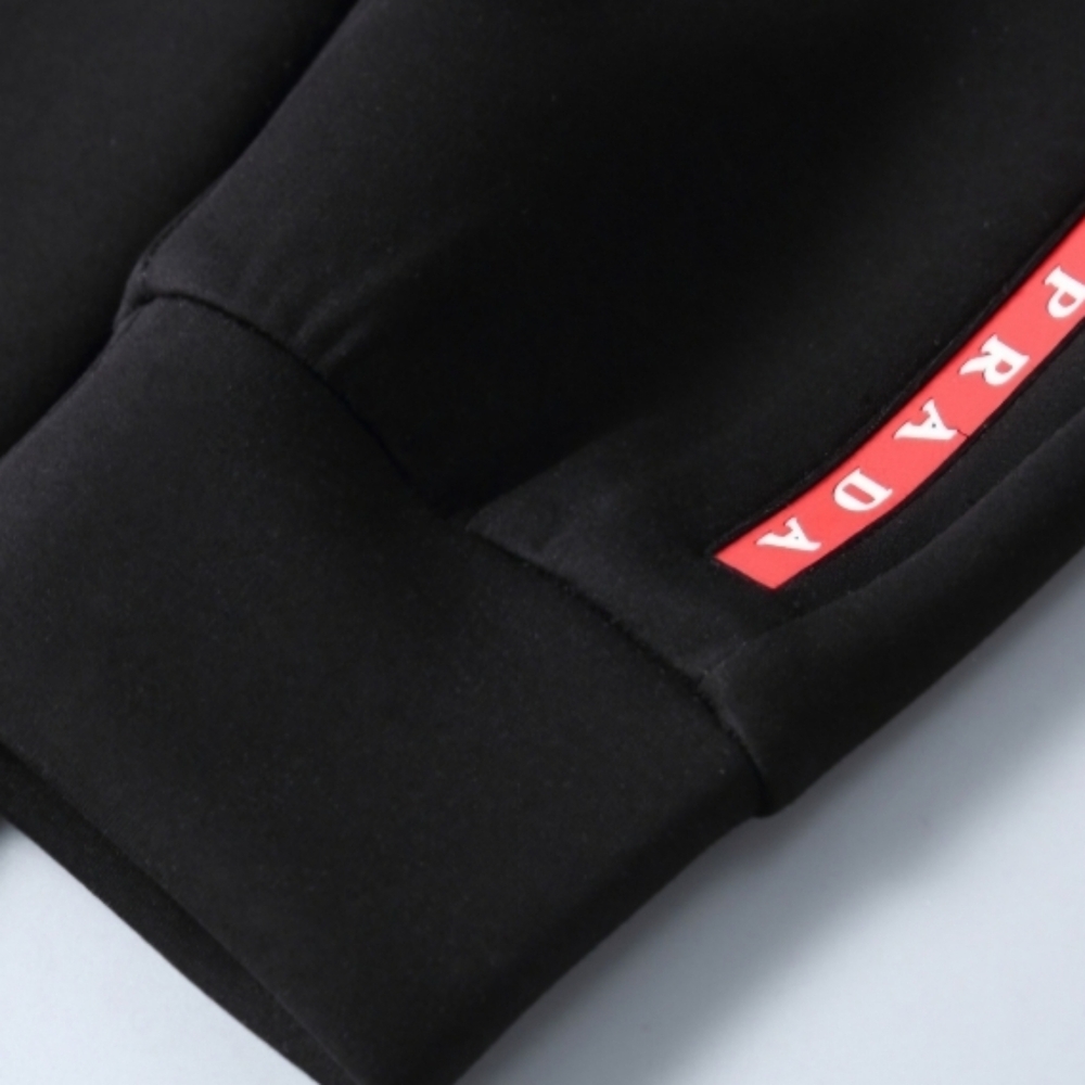 Prada Black Track Suit with Red Accents - Picture 13 of 15
